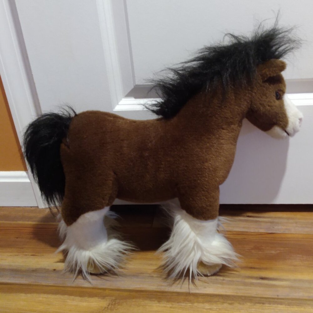 Stuffed Clydesdale Horse - Picture 2 of 5